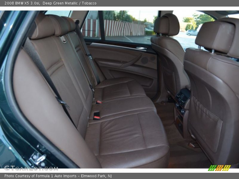 Deep Green Metallic / Tobacco 2008 BMW X5 3.0si