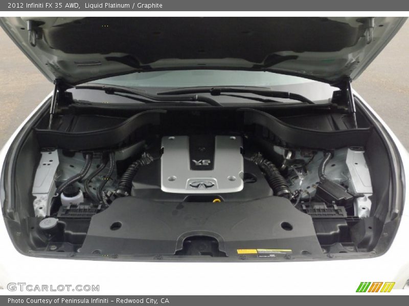 Liquid Platinum / Graphite 2012 Infiniti FX 35 AWD