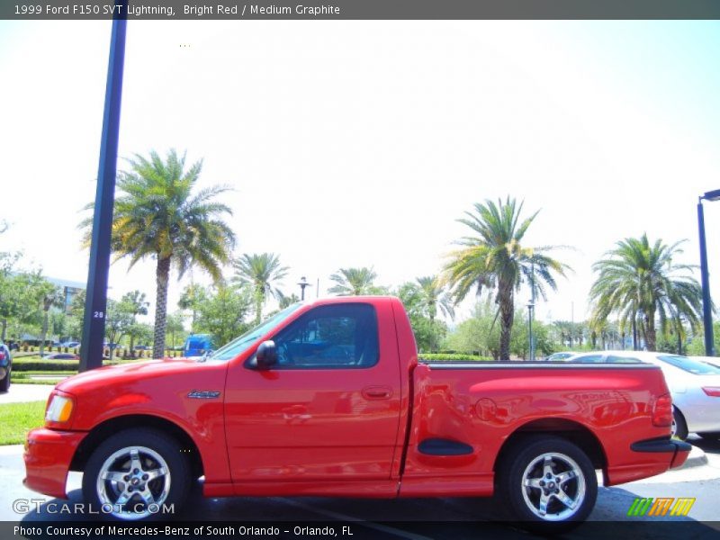  1999 F150 SVT Lightning Bright Red