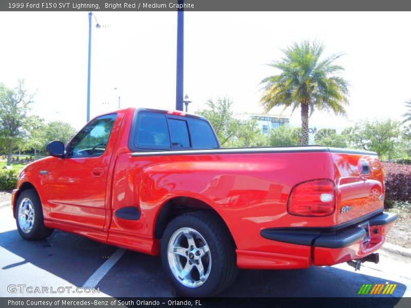 Bright Red / Medium Graphite 1999 Ford F150 SVT Lightning