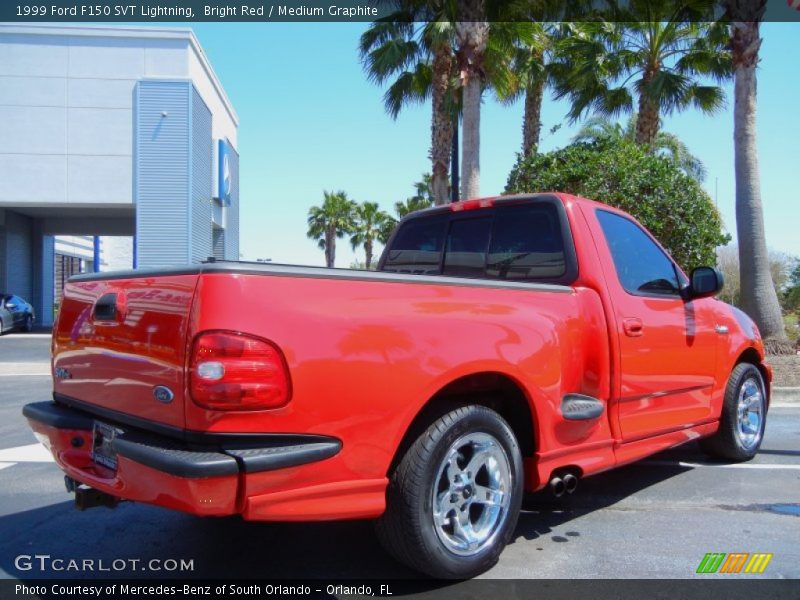 Bright Red / Medium Graphite 1999 Ford F150 SVT Lightning