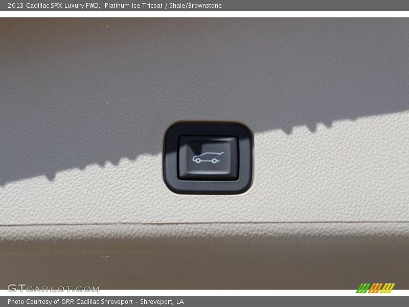 Platinum Ice Tricoat / Shale/Brownstone 2013 Cadillac SRX Luxury FWD