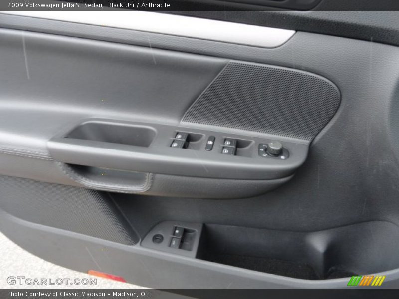 Black Uni / Anthracite 2009 Volkswagen Jetta SE Sedan