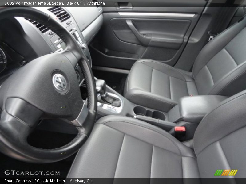 Black Uni / Anthracite 2009 Volkswagen Jetta SE Sedan