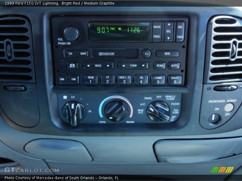 Controls of 1999 F150 SVT Lightning