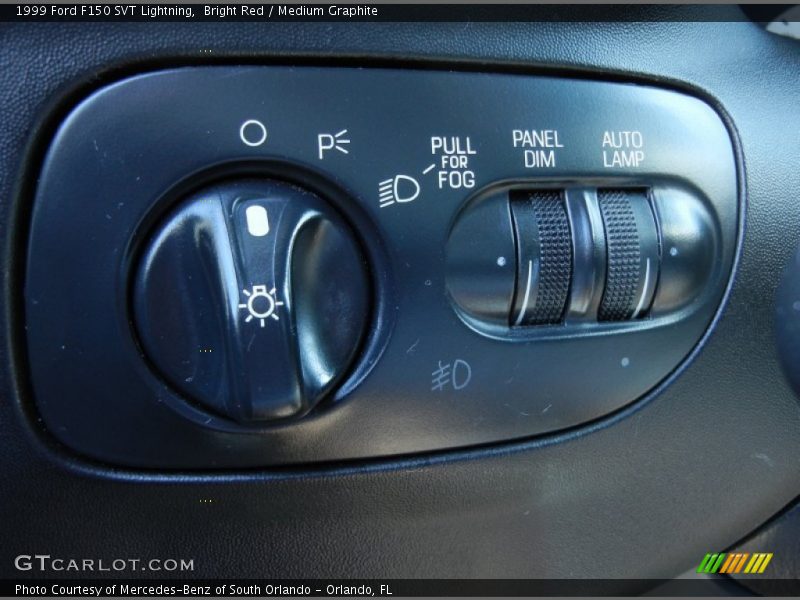 Controls of 1999 F150 SVT Lightning