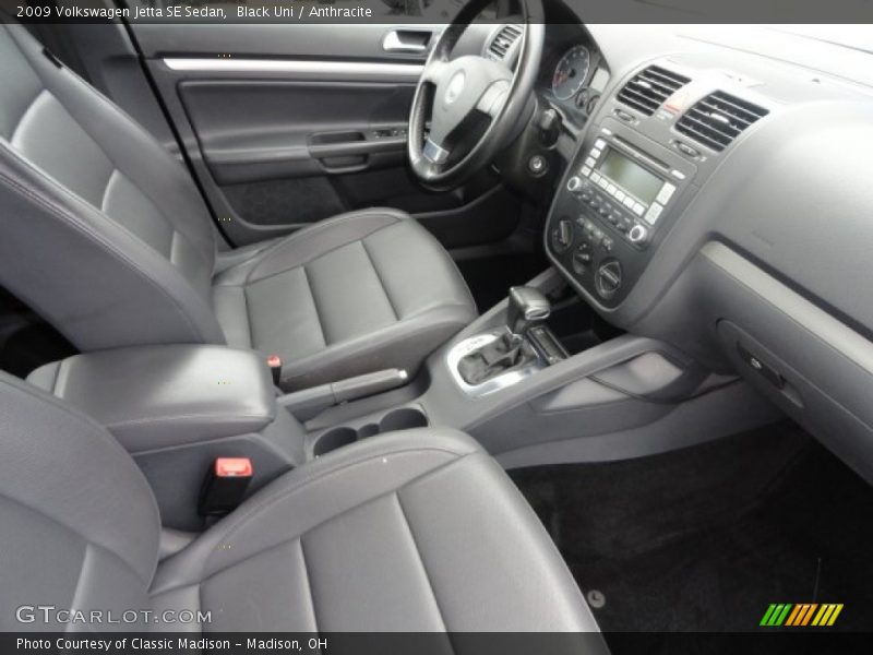 Black Uni / Anthracite 2009 Volkswagen Jetta SE Sedan
