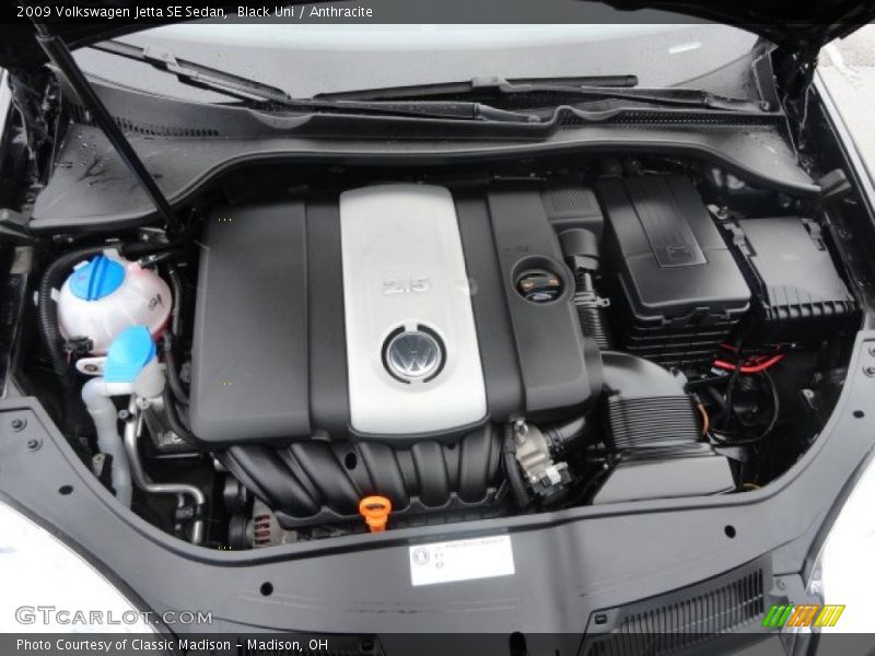 Black Uni / Anthracite 2009 Volkswagen Jetta SE Sedan