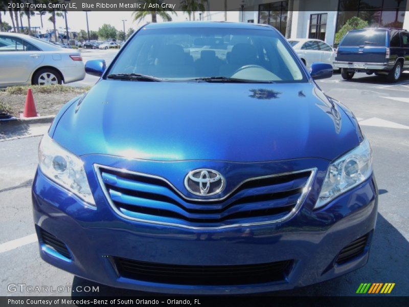 Blue Ribbon Metallic / Ash Gray 2010 Toyota Camry LE