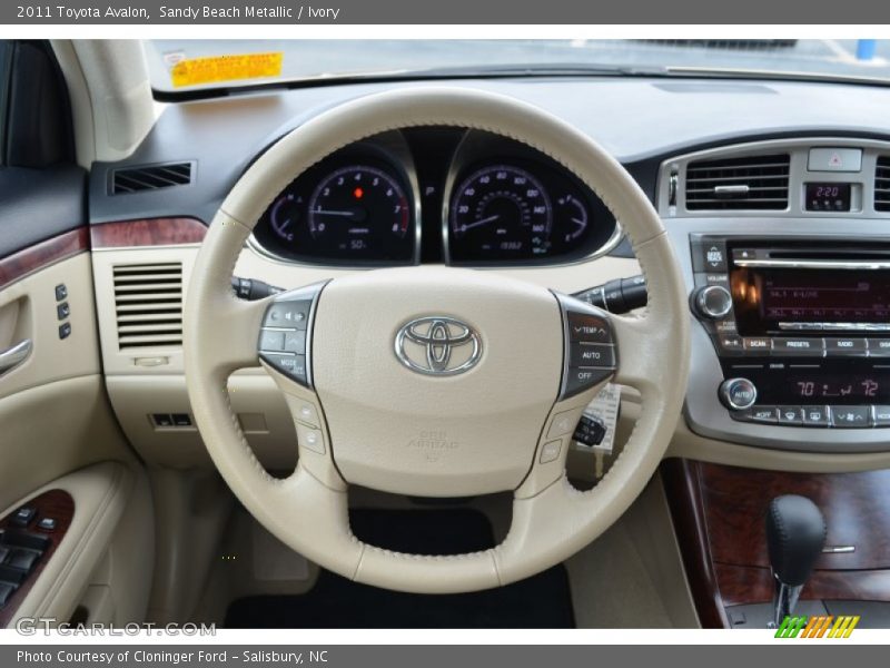 Sandy Beach Metallic / Ivory 2011 Toyota Avalon