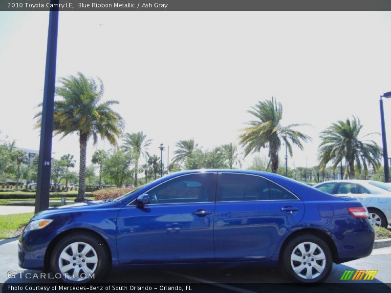 Blue Ribbon Metallic / Ash Gray 2010 Toyota Camry LE