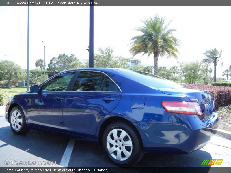 Blue Ribbon Metallic / Ash Gray 2010 Toyota Camry LE