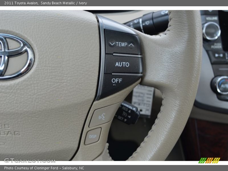 Sandy Beach Metallic / Ivory 2011 Toyota Avalon