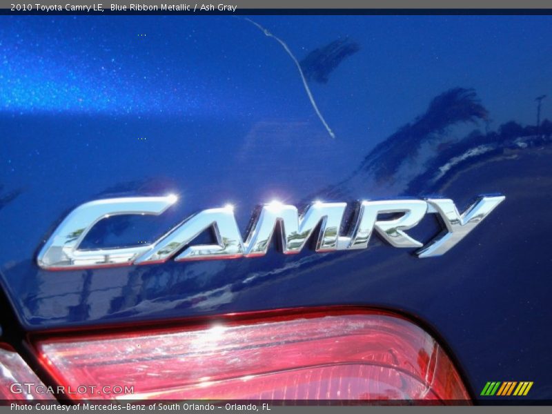 Blue Ribbon Metallic / Ash Gray 2010 Toyota Camry LE