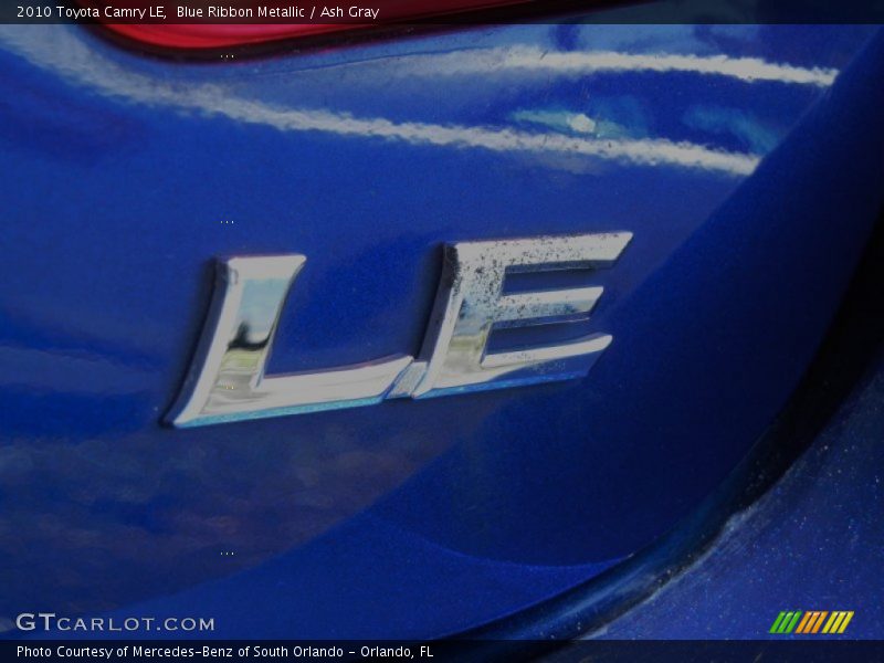 Blue Ribbon Metallic / Ash Gray 2010 Toyota Camry LE