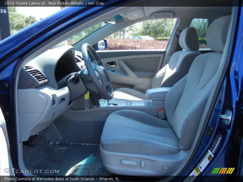 Blue Ribbon Metallic / Ash Gray 2010 Toyota Camry LE