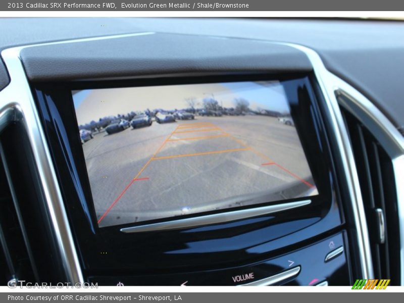 Evolution Green Metallic / Shale/Brownstone 2013 Cadillac SRX Performance FWD