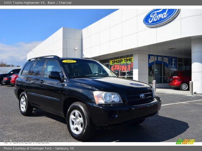 Front 3/4 View of 2003 Highlander V6