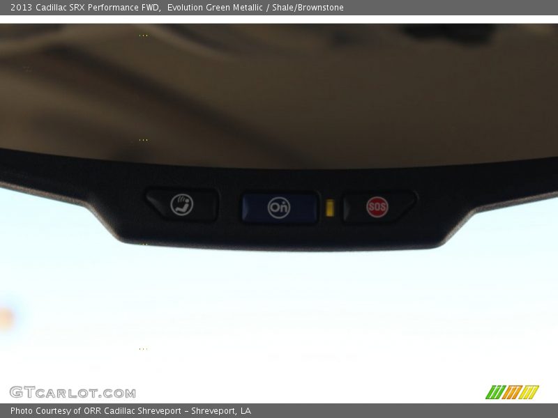 Evolution Green Metallic / Shale/Brownstone 2013 Cadillac SRX Performance FWD