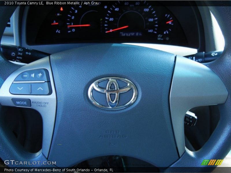 Blue Ribbon Metallic / Ash Gray 2010 Toyota Camry LE
