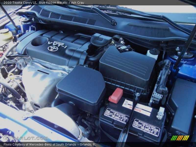 Blue Ribbon Metallic / Ash Gray 2010 Toyota Camry LE