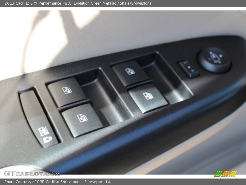 Evolution Green Metallic / Shale/Brownstone 2013 Cadillac SRX Performance FWD