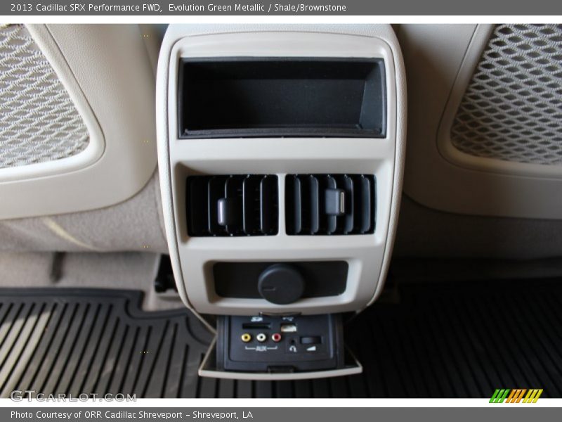 Evolution Green Metallic / Shale/Brownstone 2013 Cadillac SRX Performance FWD