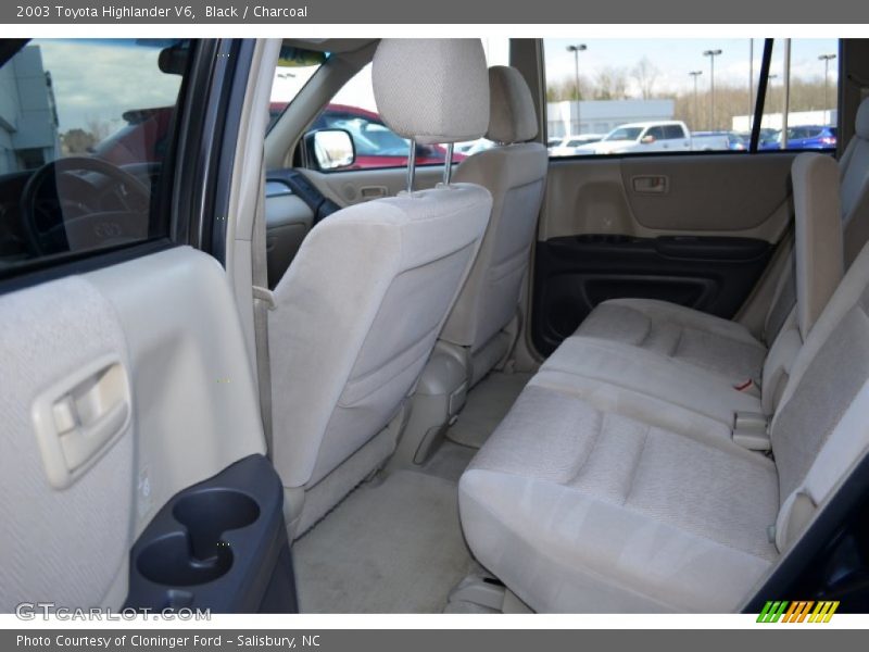 Black / Charcoal 2003 Toyota Highlander V6