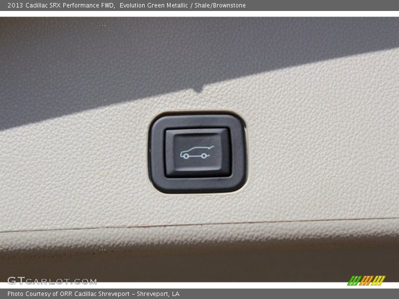 Evolution Green Metallic / Shale/Brownstone 2013 Cadillac SRX Performance FWD