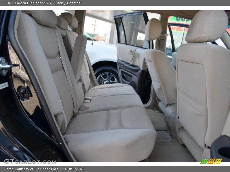 Rear Seat of 2003 Highlander V6