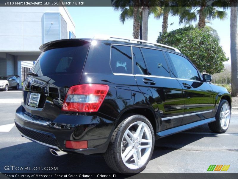 Black / Black 2010 Mercedes-Benz GLK 350