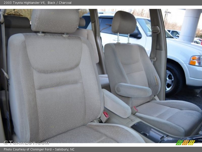 Black / Charcoal 2003 Toyota Highlander V6