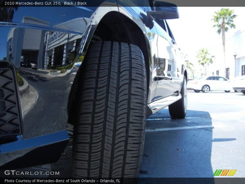 Black / Black 2010 Mercedes-Benz GLK 350