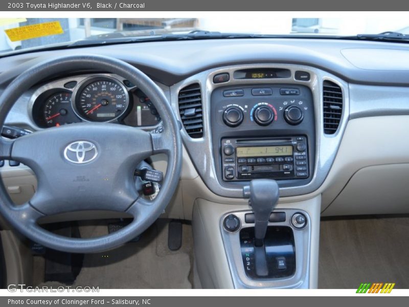 Black / Charcoal 2003 Toyota Highlander V6