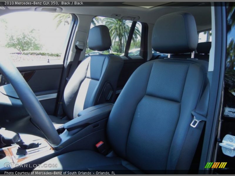 Black / Black 2010 Mercedes-Benz GLK 350