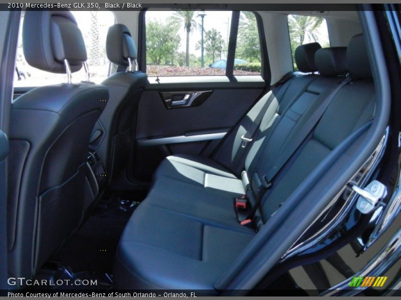 Black / Black 2010 Mercedes-Benz GLK 350