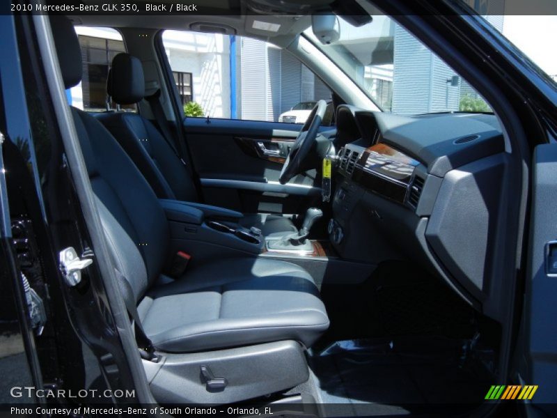 Black / Black 2010 Mercedes-Benz GLK 350