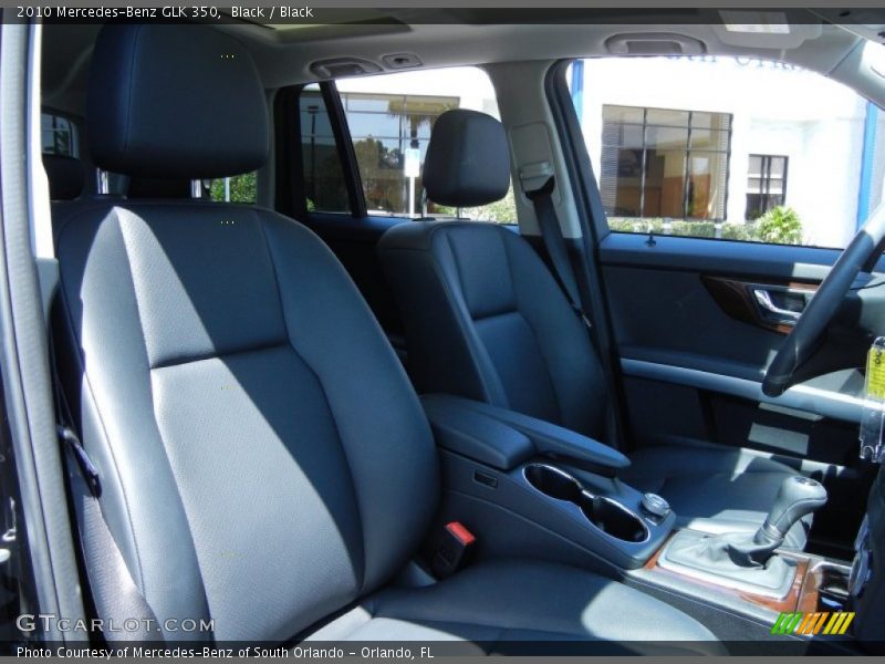 Black / Black 2010 Mercedes-Benz GLK 350