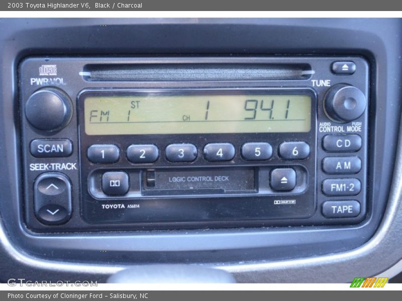 Audio System of 2003 Highlander V6