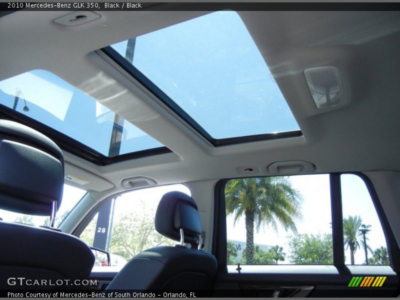 Black / Black 2010 Mercedes-Benz GLK 350