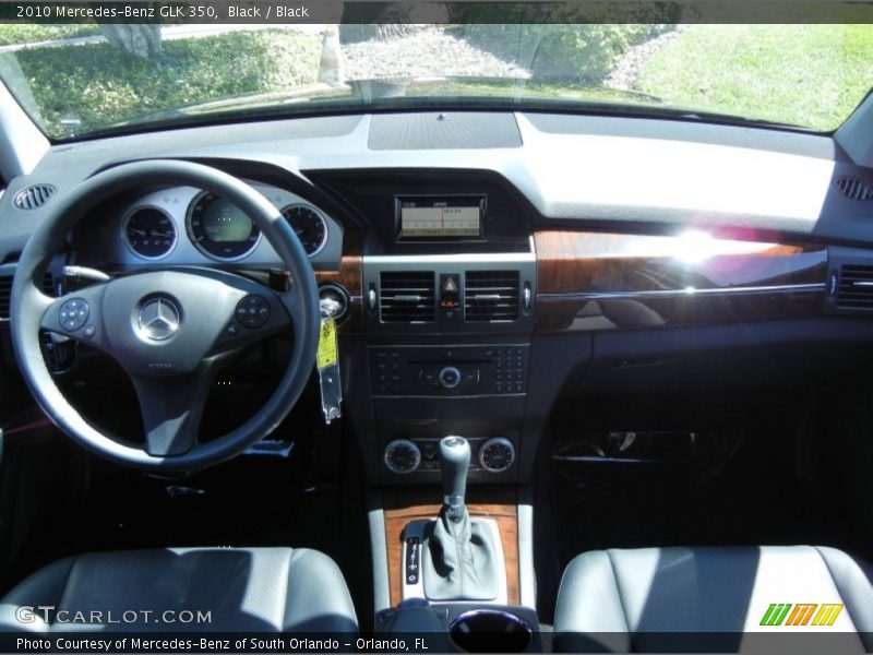 Black / Black 2010 Mercedes-Benz GLK 350