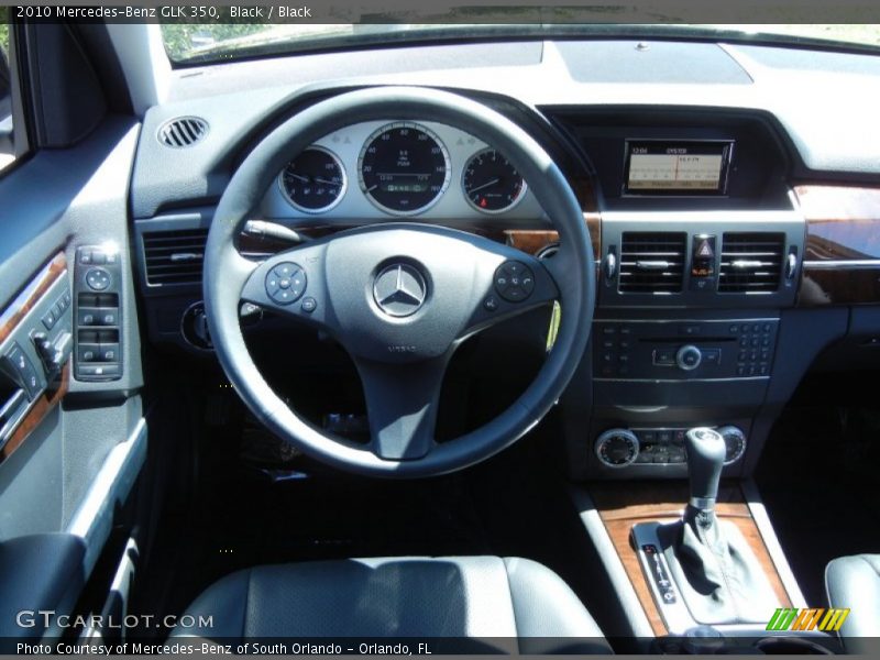 Black / Black 2010 Mercedes-Benz GLK 350
