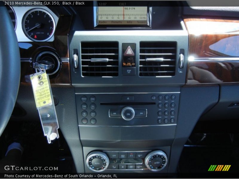 Black / Black 2010 Mercedes-Benz GLK 350