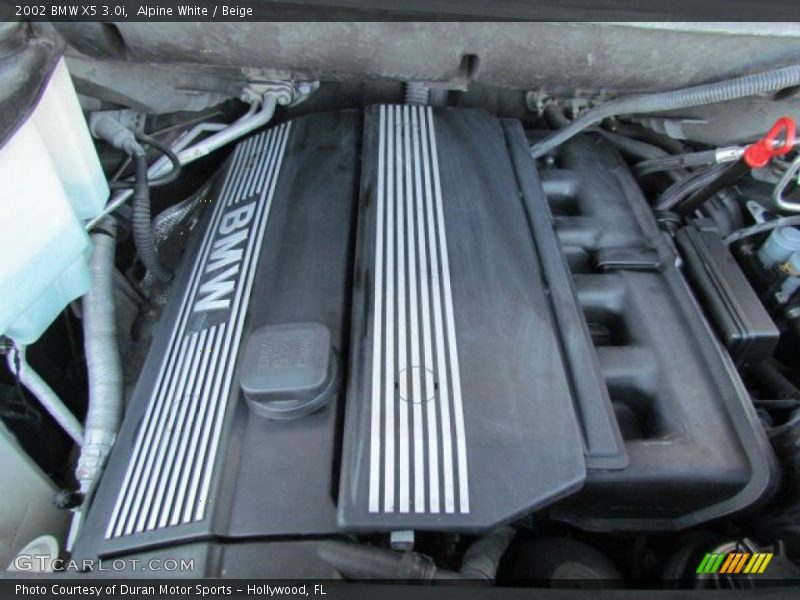 Alpine White / Beige 2002 BMW X5 3.0i