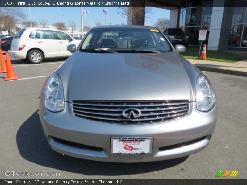 Diamond Graphite Metallic / Graphite Black 2007 Infiniti G 35 Coupe