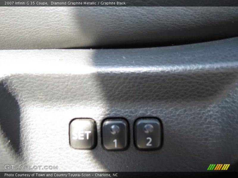 Diamond Graphite Metallic / Graphite Black 2007 Infiniti G 35 Coupe
