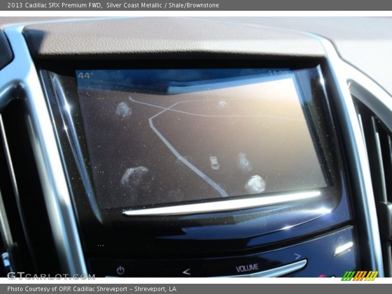 Silver Coast Metallic / Shale/Brownstone 2013 Cadillac SRX Premium FWD