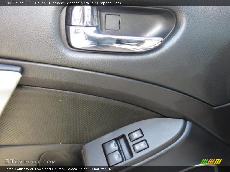 Diamond Graphite Metallic / Graphite Black 2007 Infiniti G 35 Coupe