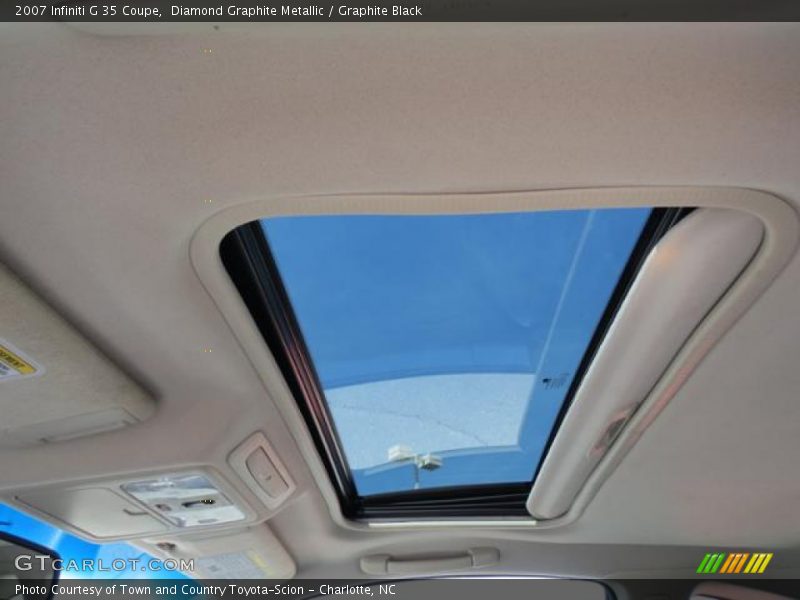 Diamond Graphite Metallic / Graphite Black 2007 Infiniti G 35 Coupe