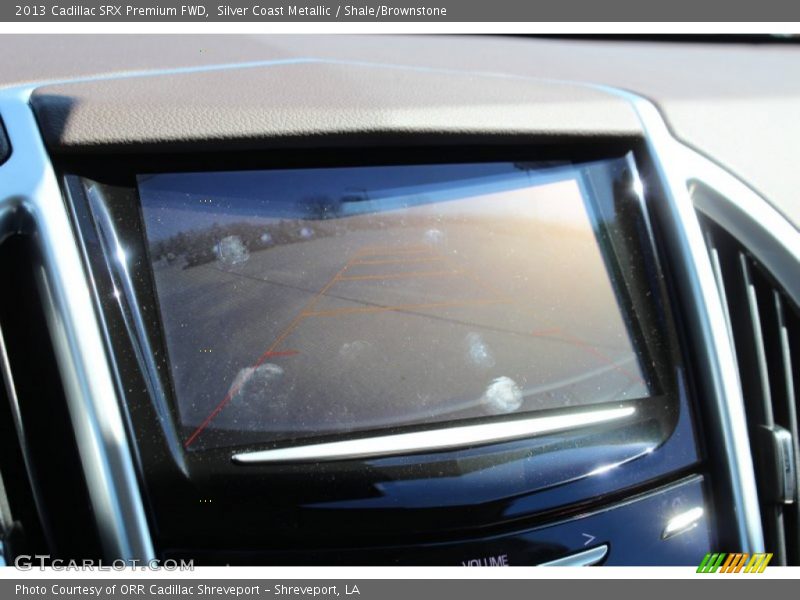 Silver Coast Metallic / Shale/Brownstone 2013 Cadillac SRX Premium FWD